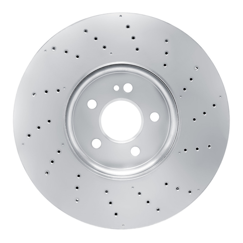 Mercedes-Benz A35 AMG Brake Rotor (1) - Front - R1 Concepts - Drilled - `20-`22